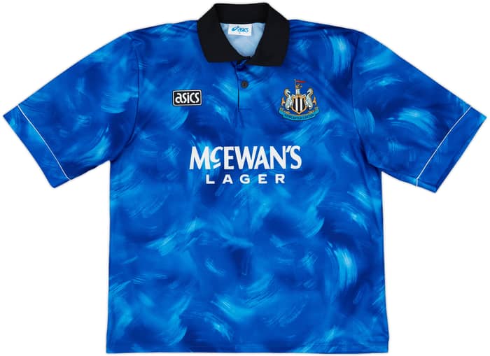 1993-95 Newcastle Away Shirt Cole #9 - 10/10 - (XL)
