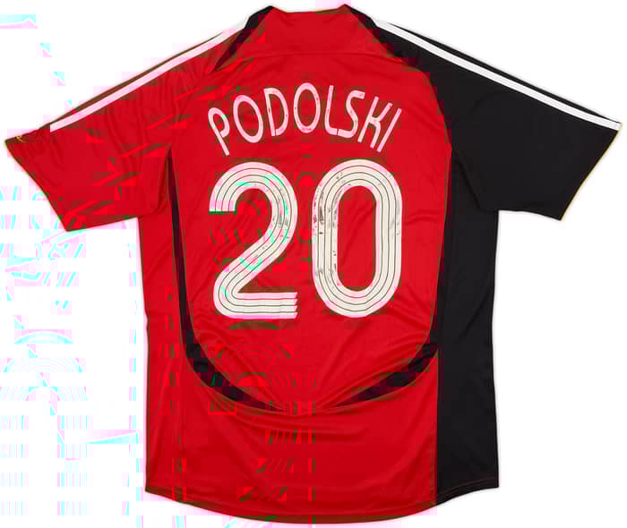 2005-07 Germany Away Shirt Podolski #20 - 4/10 - (L)