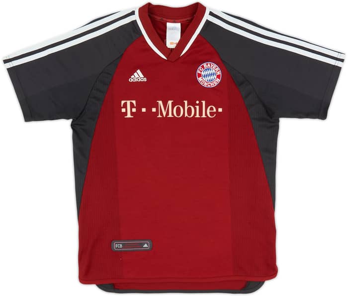 2002-03 Bayern Munich Home Shirt Elber #9 - 8/10 - (15-16 Years)