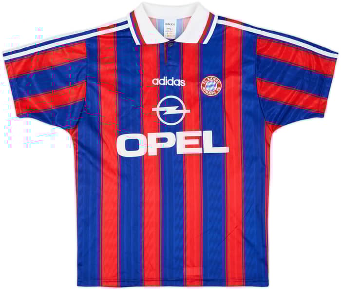 1995-97 Bayern Munich Home Shirt #10 (Matthaus) - 8/10 - (S)