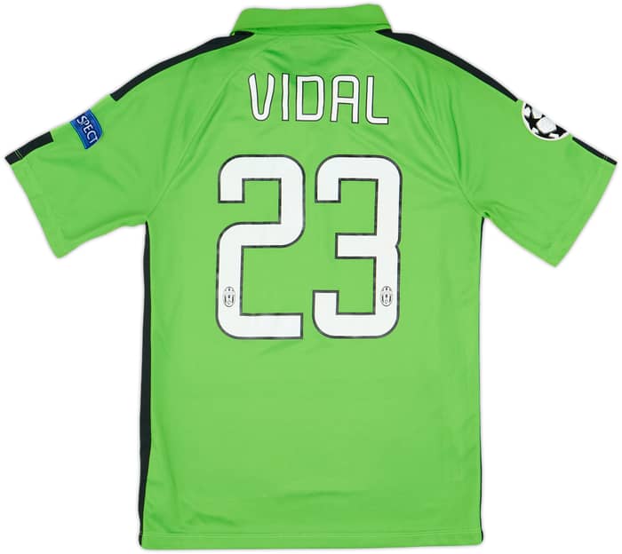 2014-15 Juventus Third Shirt Vidal #23 - 9/10 - (S)