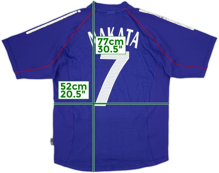 2002-04 Japan Home Shirt Nakata #7 - 5/10 - (L)