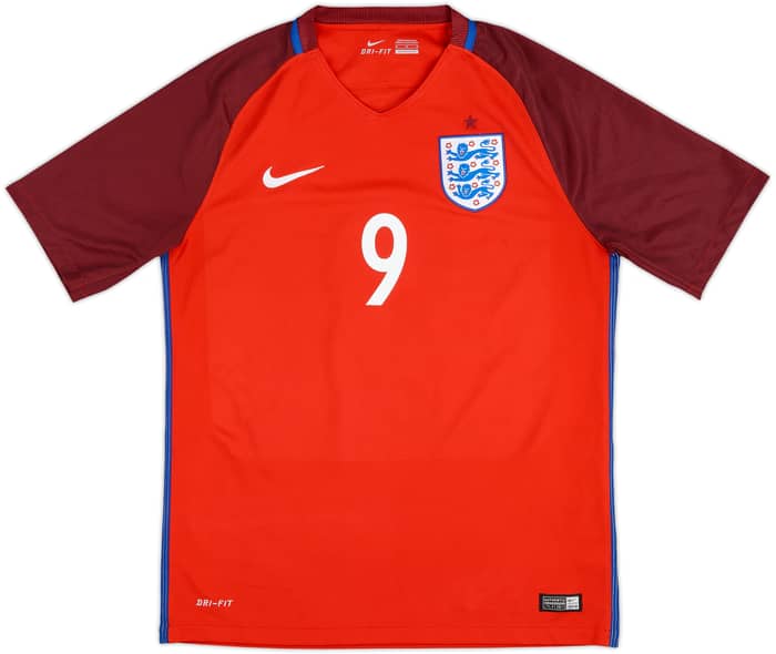 2016-17 England Away Shirt Kane #9 - 6/10 - (M)