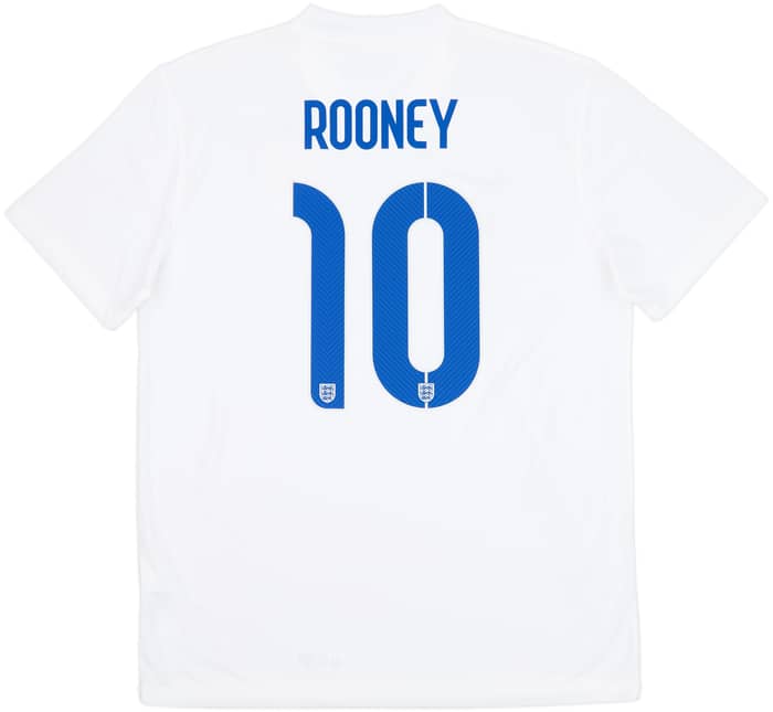 2014-15 England Home Shirt Rooney #10 (L)