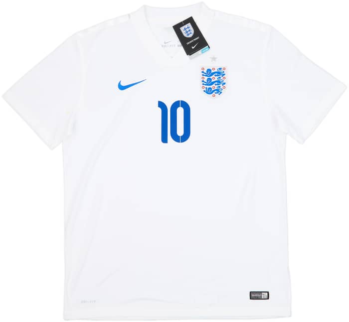 2014-15 England Home Shirt Rooney #10 (L)