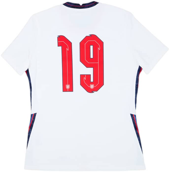 2020-22 England Player Issue Home Shirt #19 - 10/10 - (L)