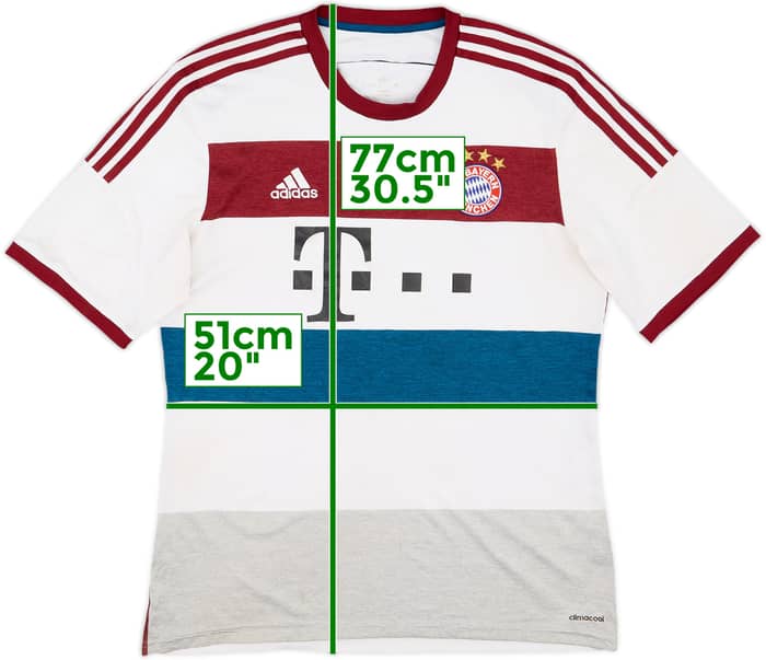 2014-15 Bayern Munich Away Shirt - 4/10 - (L)