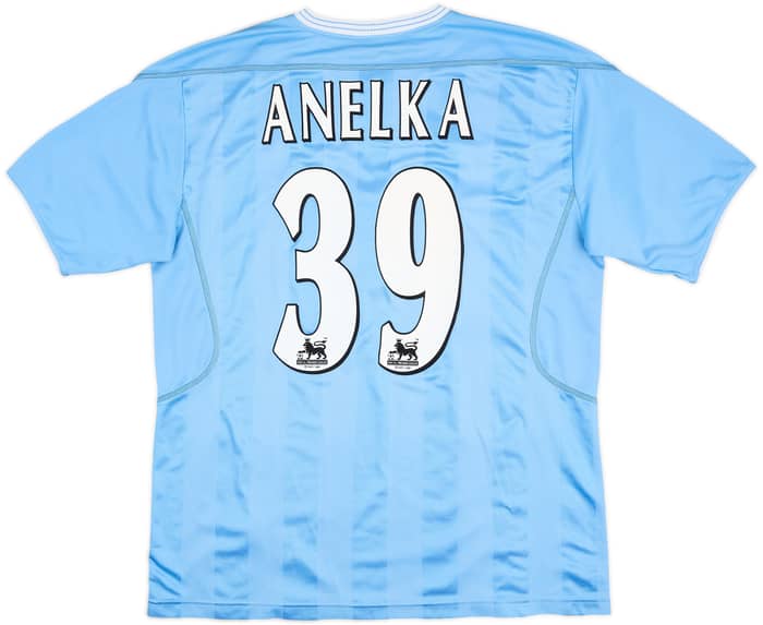 2003-04 Manchester City Camiseta de local Anelka #39 - 8/10 - (L)