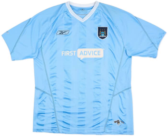 2003-04 Manchester City Camiseta de local Anelka #39 - 8/10 - (L)