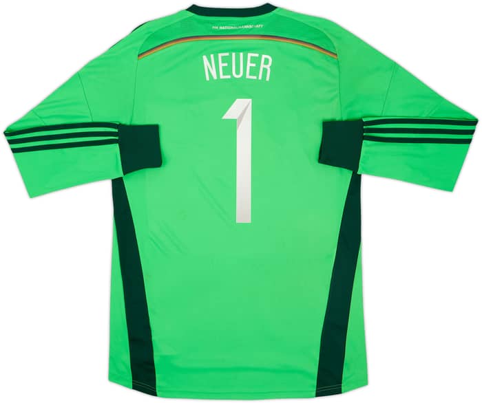 2014-15 Germany GK Shirt Neuer #1 - 8/10 - (M)