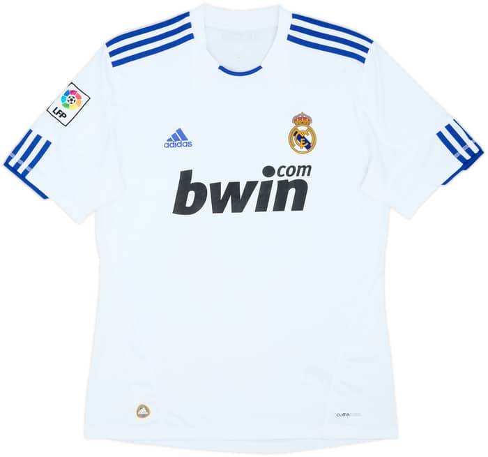 2010-11 Real Madrid Home Shirt Sergio Ramos #4 - 10/10 - (L)