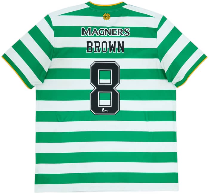 2020-21 Celtic Home Shirt Brown #8 - 5/10 - (XL)