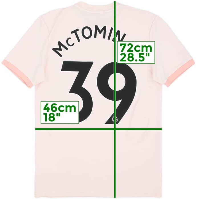 2018-19 Manchester United Away Shirt McTominay #39 - 6/10 - (S)