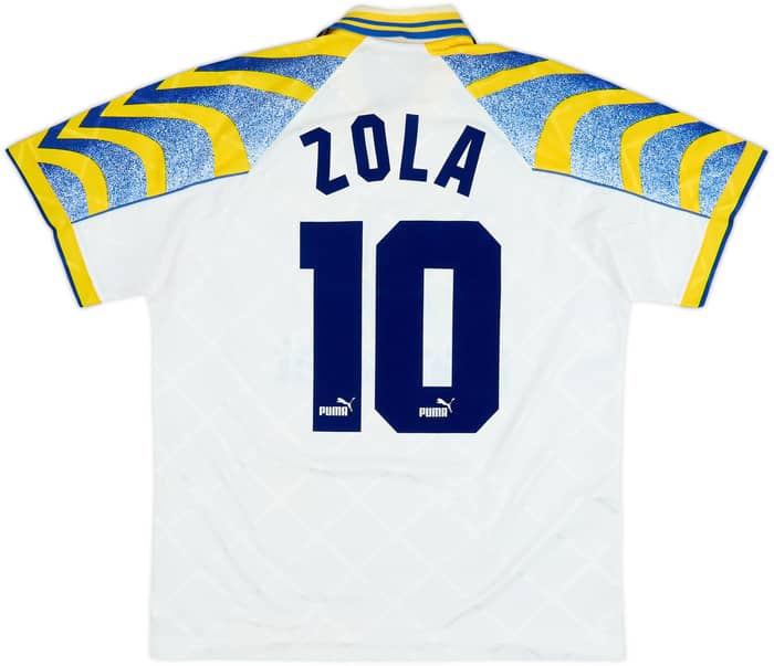 1995-97 Parma Home Shirt Zola #10 - 6/10 - (M)