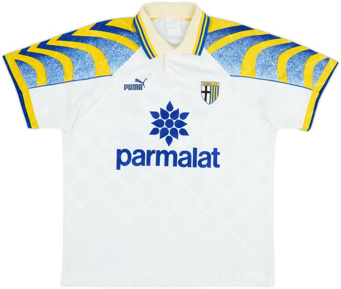 1995-97 Parma Home Shirt Zola #10 - 6/10 - (M)