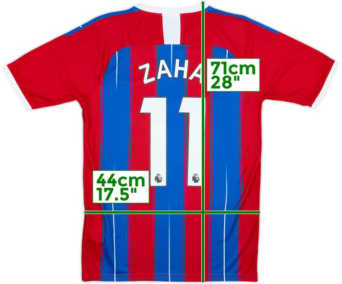 2019-20 Crystal Palace Home Shirt Zaha #11 (S)