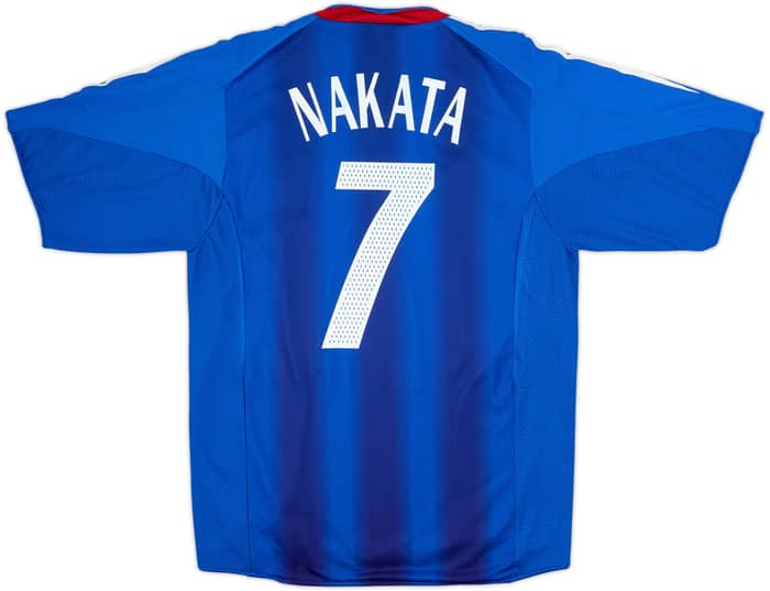2004-06 Japan Player Issue Home Shirt Nakata #7 - 5/10 - (M)