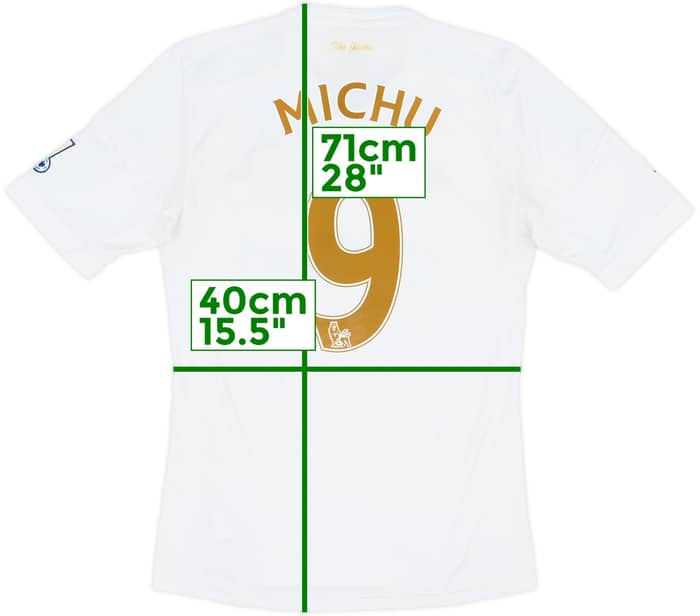 2012-13 Swansea City Centenary Home Shirt Michu #9 - 7/10 - (S)