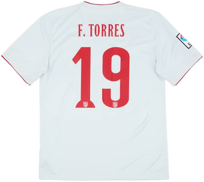 Camiseta de visitante del Atletico Madrid 2014-15 F.Torres #19 - 8/10 - (M)