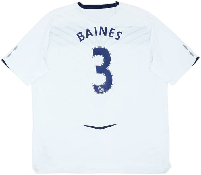 2008-09 Everton Away Shirt Baines #3 - 6/10 - (3XL)