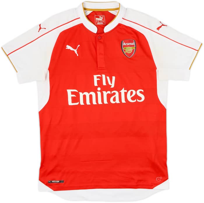 2015-16 Arsenal Home Shirt Arteta #8 - 9/10 - (M)