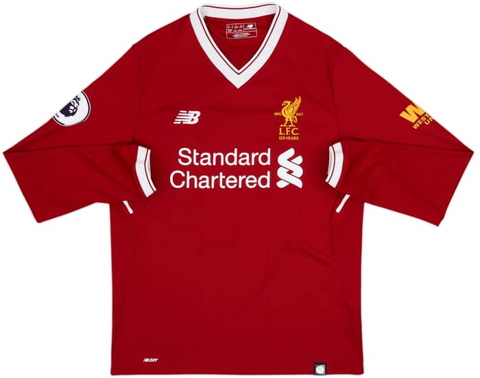 2017-18 Liverpool 125 Years Home L/S Shirt Mane #19 - 8/10 - (S)