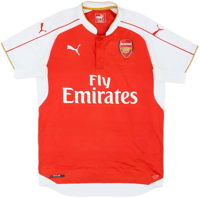 2015-16 Arsenal Home Shirt Arteta #8 - 6/10 - (M)