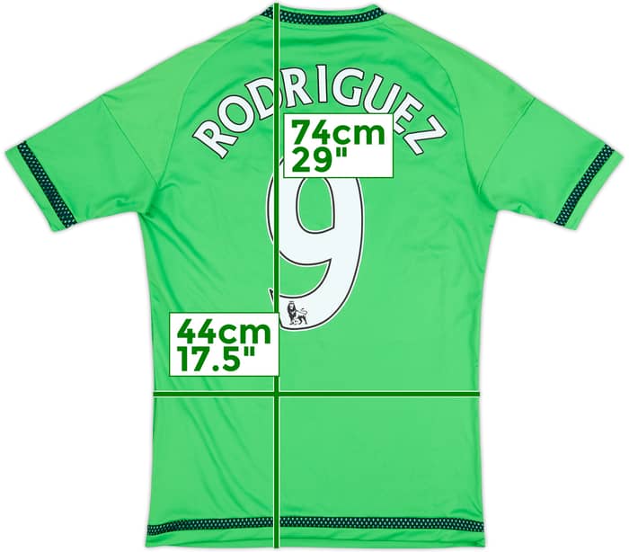 2015-16 Southampton Away Shirt Rodriguez #9 - 8/10 - (M)