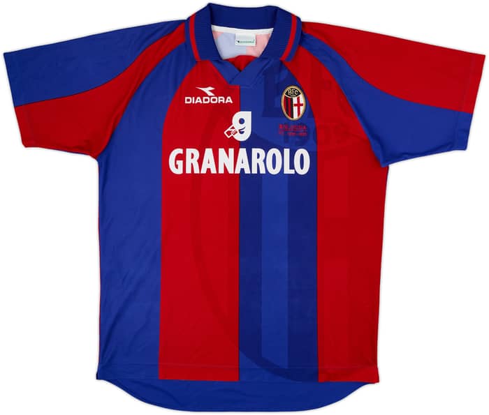 1999-00 Bologna Maillot Domicile - 6/10 - (XL)
