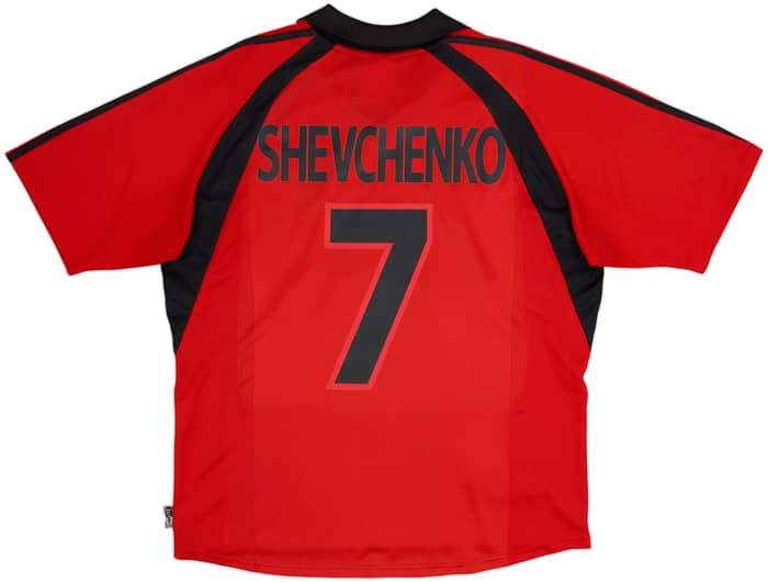 2001-02 AC Milan Third Shirt Shevchenko #7 - 9/10 - (L)