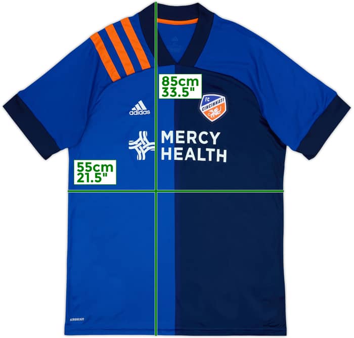 2020 FC Cincinnati Home Shirt - 8/10 - (XL)