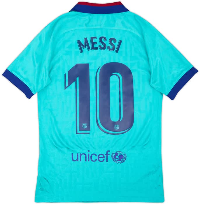 2019-20 Barcelona Third CL Shirt Messi #10 - 4/10 - (S)
