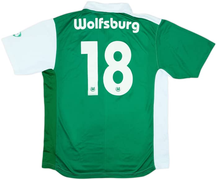 2007-08 Wolfsburg Home Shirt #18 - 7/10 - (XL)