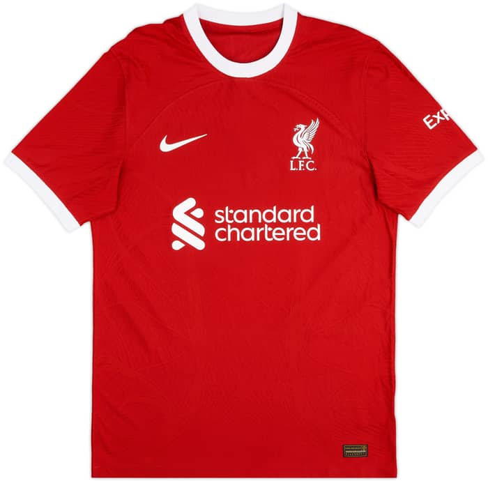 Camiseta auténtica de local del Liverpool 2023-24 M.Salah #11 - 9/10 - (M)
