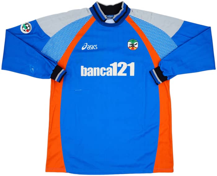 2002-03 Lecce Match Issue GK Shirt Rossi #1