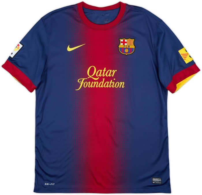 2012-13 Barcelona Home Shirt Messi #10 - 9/10 - (L)