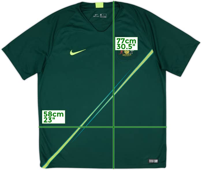2018-20 Australia Away Shirt - 8/10 - (XL)