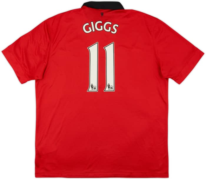 2013-14 Manchester United Home Shirt Giggs #11 - 6/10 - (XL)