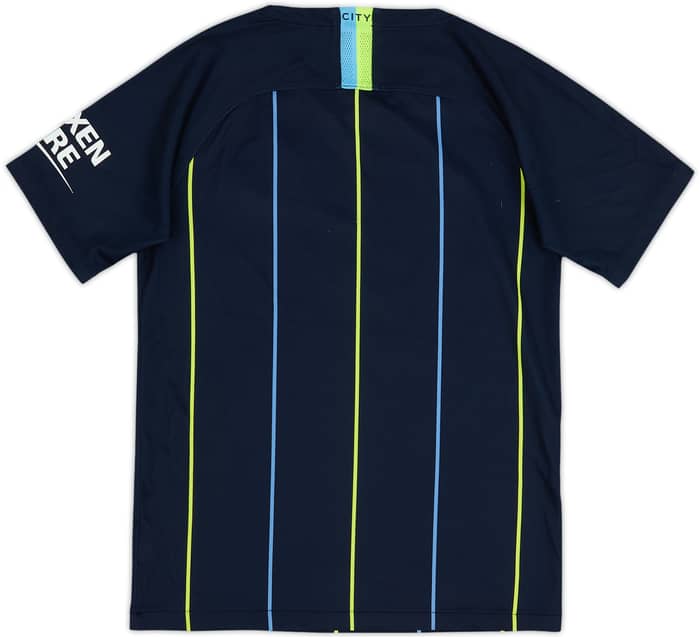 2018-19 Manchester City Away Shirt - 6/10 - (13-15 Years)