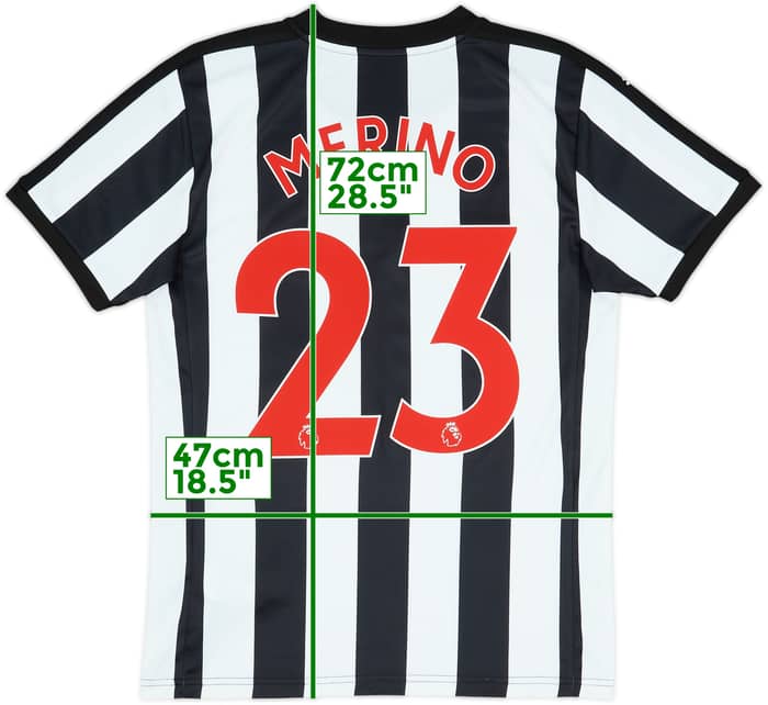 2017-18 Newcastle Home Shirt Merino #23 - 8/10 - (S)