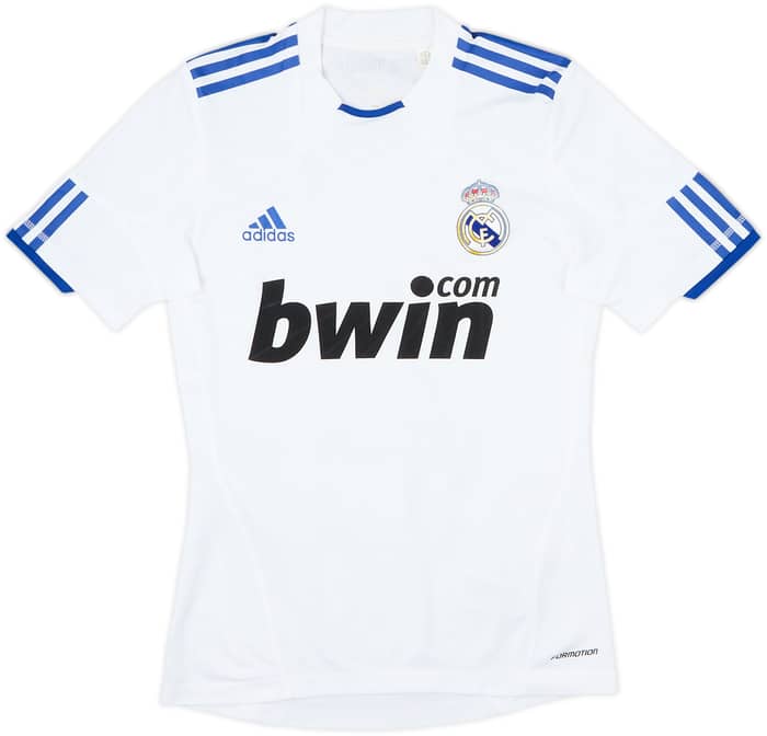 Camiseta versión jugador de local del Real Madrid 2010-11 #8 - 5/10 - (S)