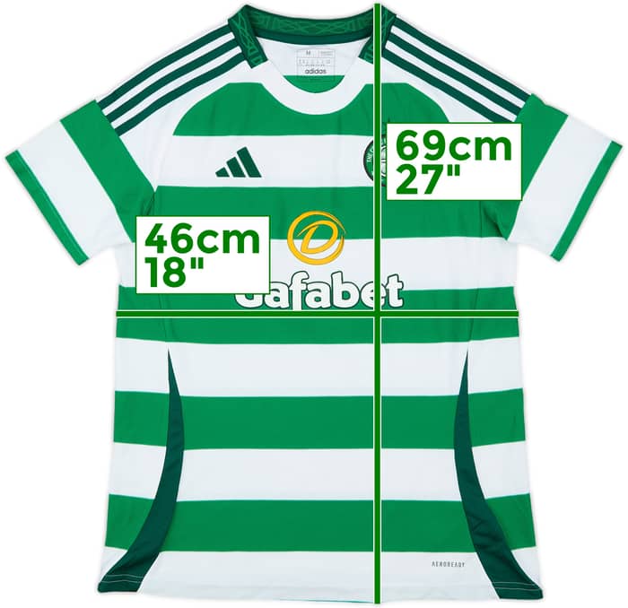 2024-25 Celtic Home Shirt - 9/10 - (Women's M)