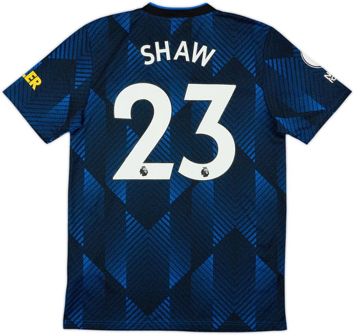 2021-22 Manchester United Third Shirt Shaw #23 - 10/10 - (M)