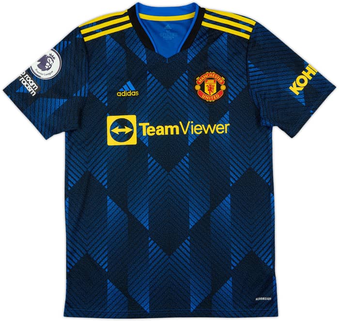 2021-22 Manchester United Third Shirt Shaw #23 - 10/10 - (M)