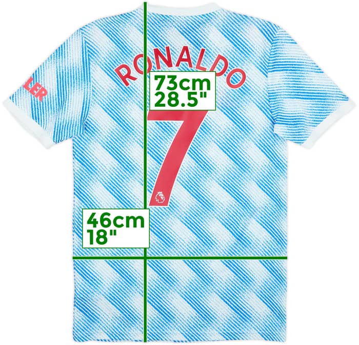 2021-22 Manchester United Away Shirt Ronaldo #7 - 9/10 - (S)