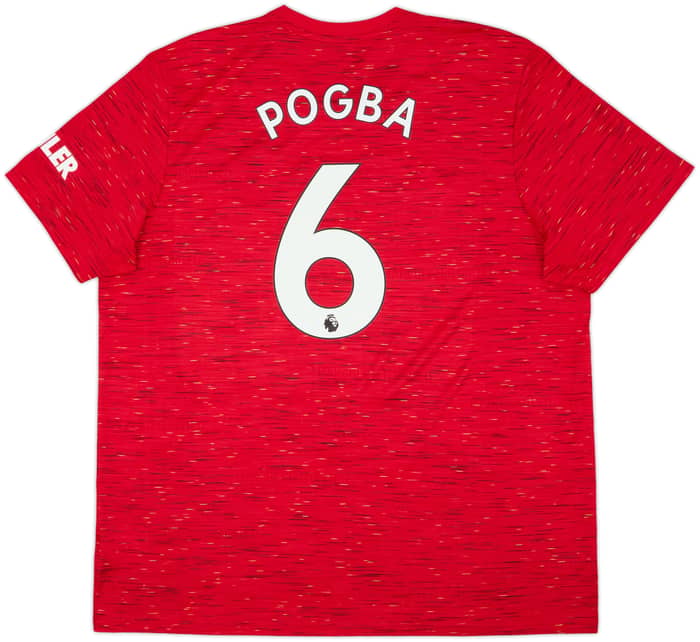 2020-21 Manchester United Home Shirt Pogba #6 - 9/10 - (XXL)