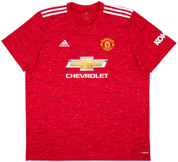 2020-21 Manchester United Home Shirt Pogba #6 - 9/10 - (XXL)