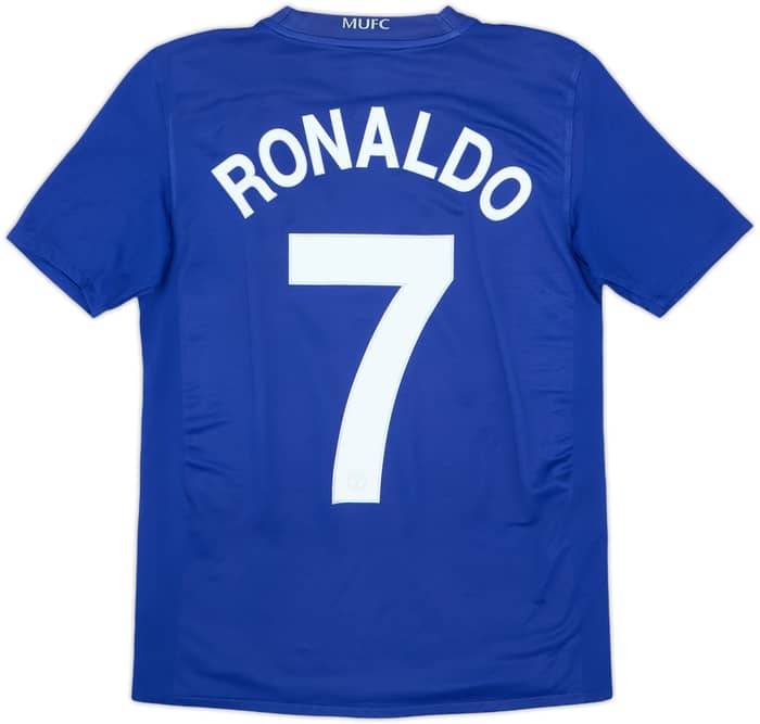 2008-09 Manchester United Third Shirt Ronaldo #7 - 6/10 - (XL.Boys)