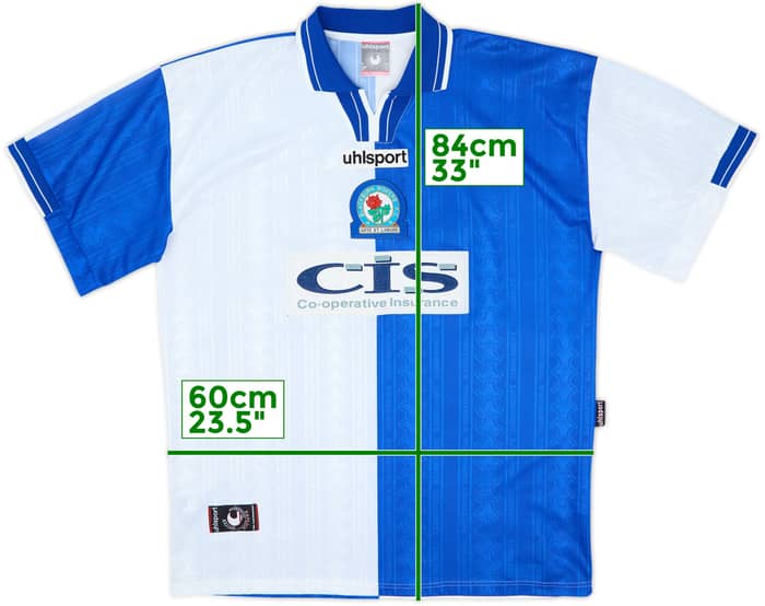 1998-99 Blackburn Home Shirt - 8/10 - (XL)
