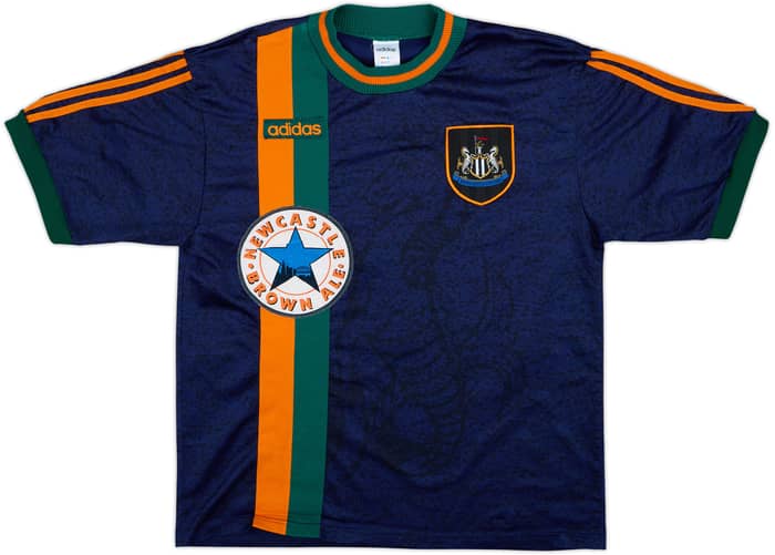 1997-98 Newcastle Away Shirt Asprilla #11 - 8/10 - (L)